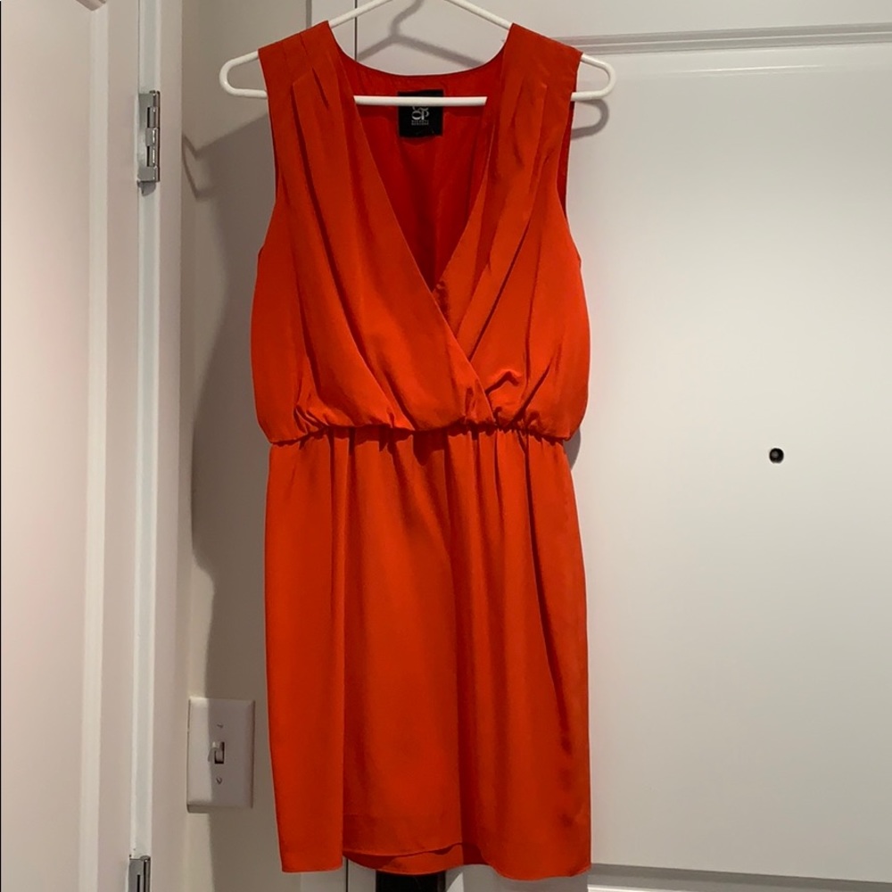 Silk mini dress